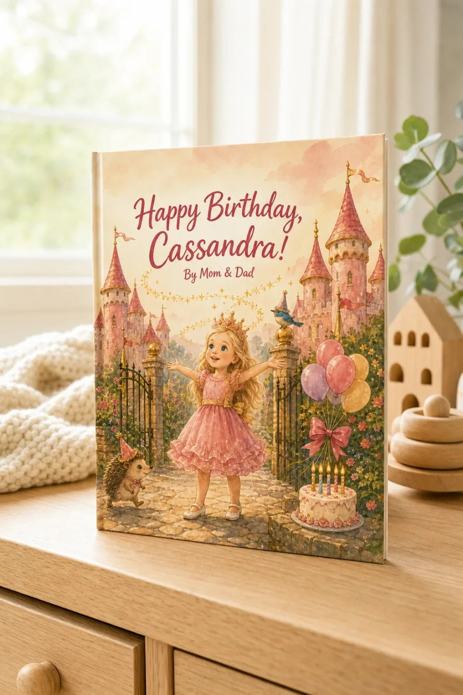 The Birthday Parade personalized birthday book