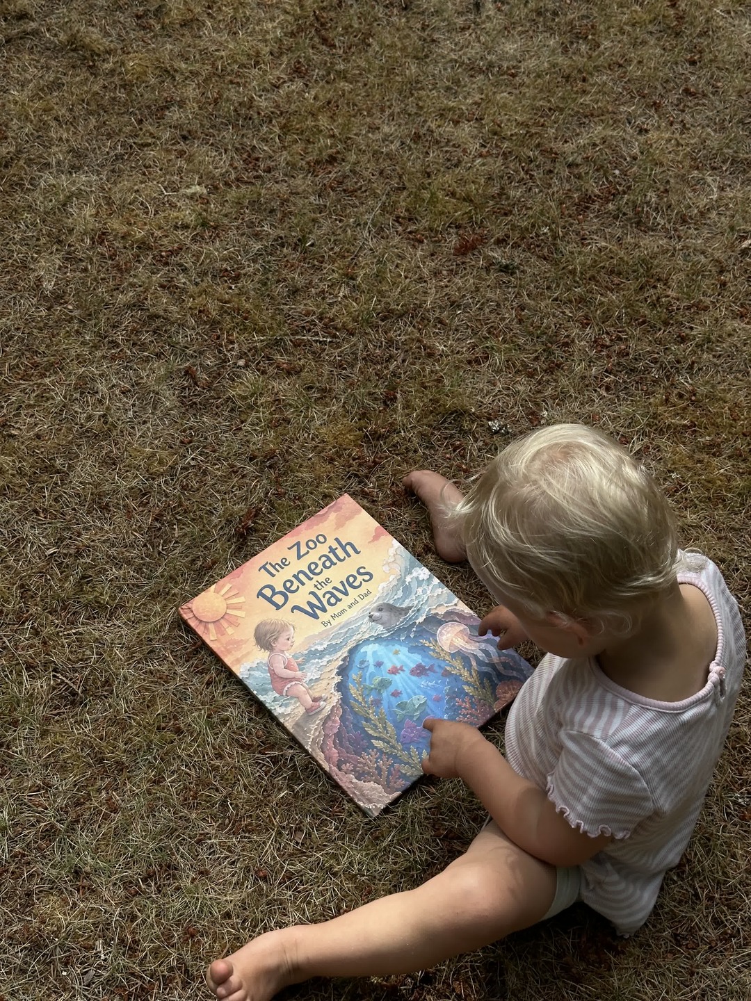 Getting to know her own story, page by page.